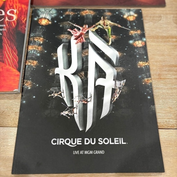 Cirque du Soleil Program Collection, Set of 3 Collector Edition Books - Picture 3 of 16